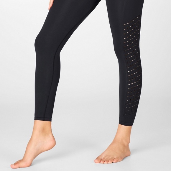 Fabletics, High-Waisted, Perforated 7/8 Legging - Picture 2 of 9